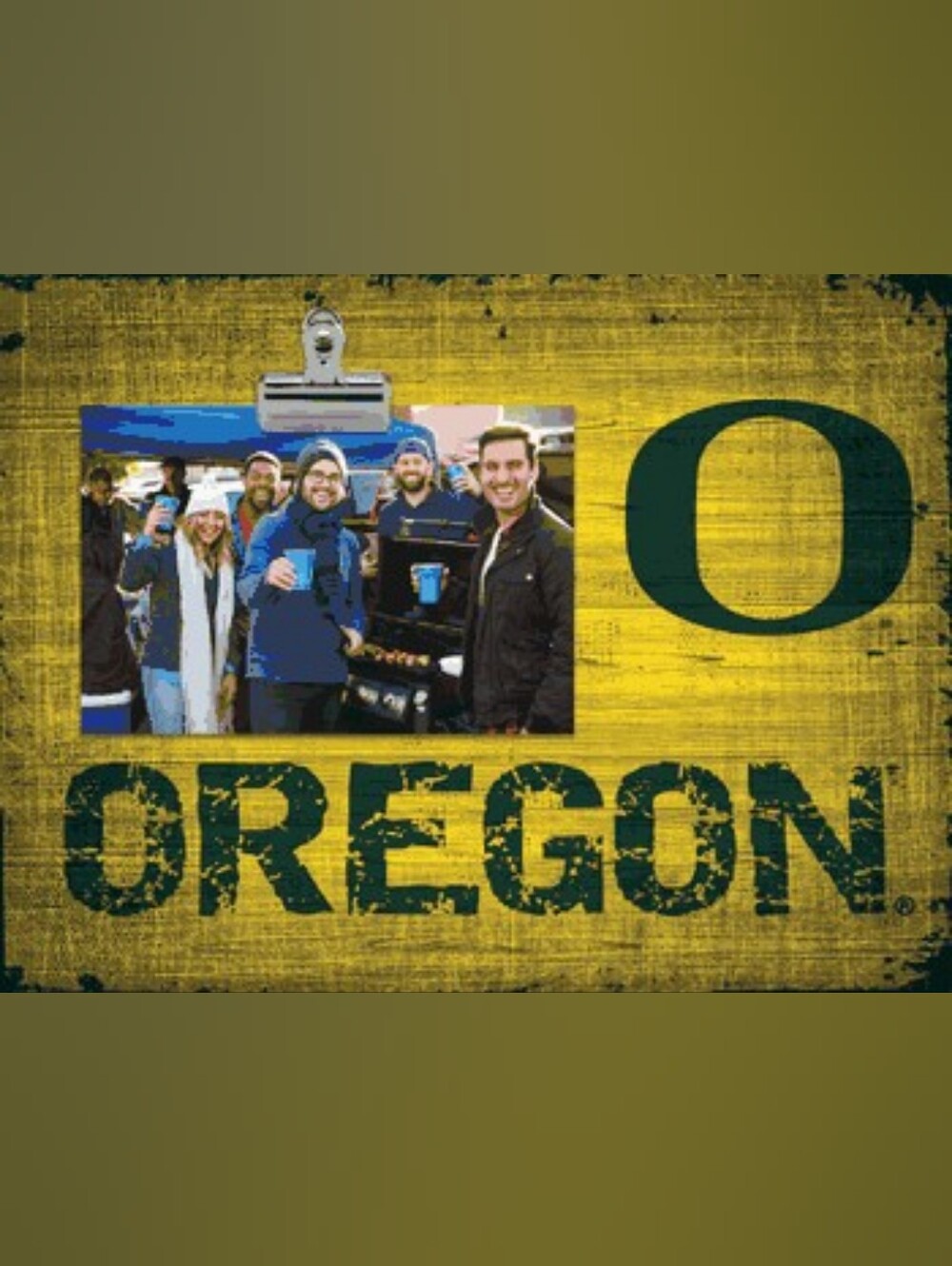 Oregon Ducks Team Name Clip Frame